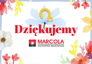 Podziękowanie za słodycze na Boże Ciało