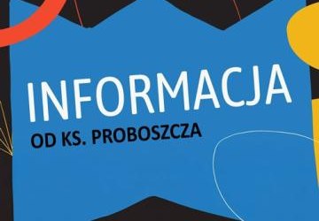 Informacja dla rodziców dzieci pierwszokomunijnych